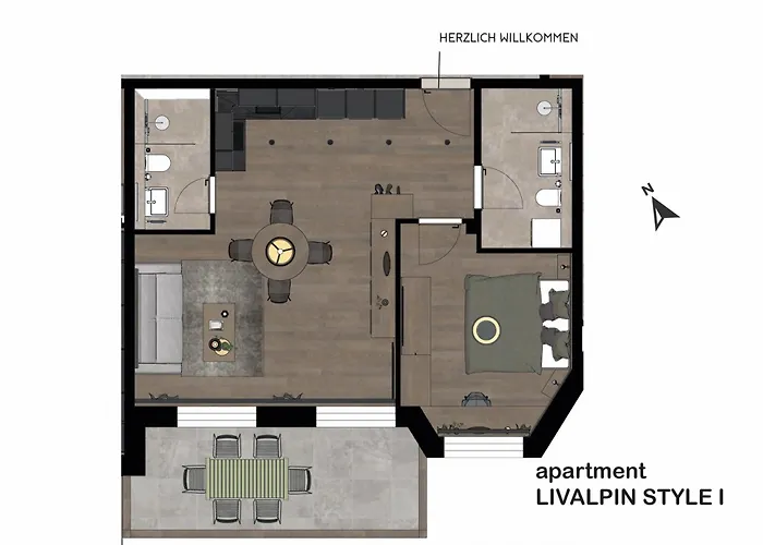 Livalpin Style Διαμέρισμα *